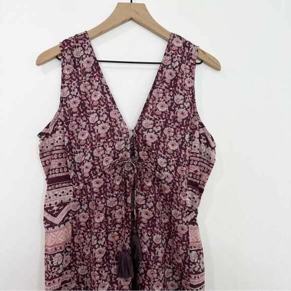 Natural Life Gianna Beach Maxi Dress Bohemian Hippie size Large - Picture 4 of 7